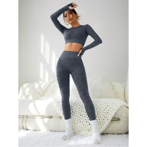 Fashion Exercise Clothes Yoga Suit For Women In Solid Colours And Various Sizes