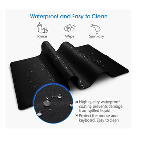 Mouse Pad Blue Gray 1000X500x3mm Minimalist Desk Gaming Laptop