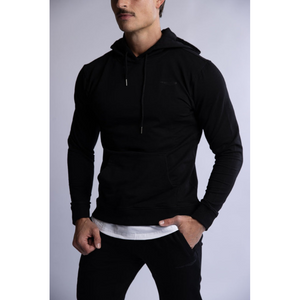 Hard Hitters Slim Fit Terry Hoodie Black