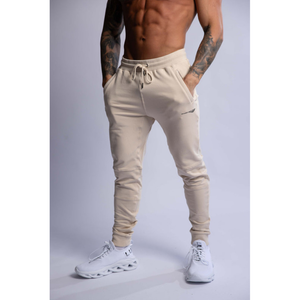 Hard Hitters Slim Fit Terry Joggers Beige