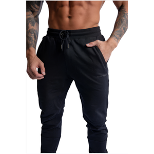 Hard Hitters Slim Fit Terry Joggers Black Medium