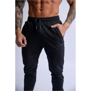 Hard Hitters Slim Fit Terry Joggers Black Medium