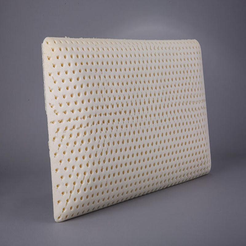 Orthopedic Pillows Beige For Neck Pain Relief Comfortable Breathable 60X40x14cm