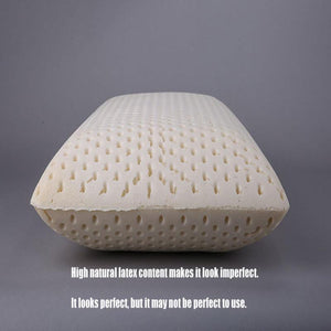 Orthopedic Pillows Beige For Neck Pain Relief Comfortable Breathable 60X40x14cm
