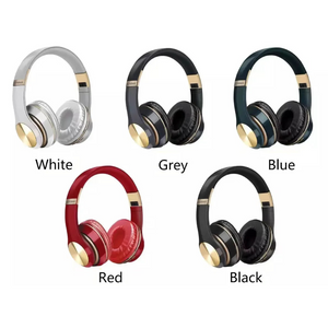 Headphone Grey T5 Bluetooth Wireless Noise Canceling Microphone Headsets