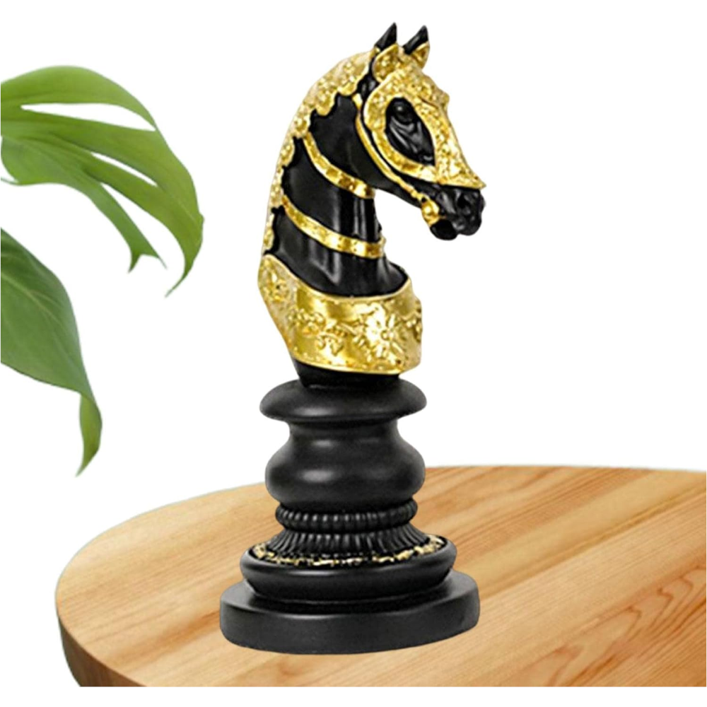 Figurine Chess Piece Knight Resin Living Room Desktop Decoration Gifts