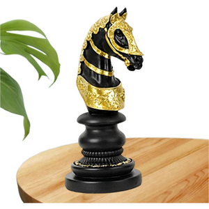 Figurine Chess Piece Knight Resin Living Room Desktop Decoration Gifts