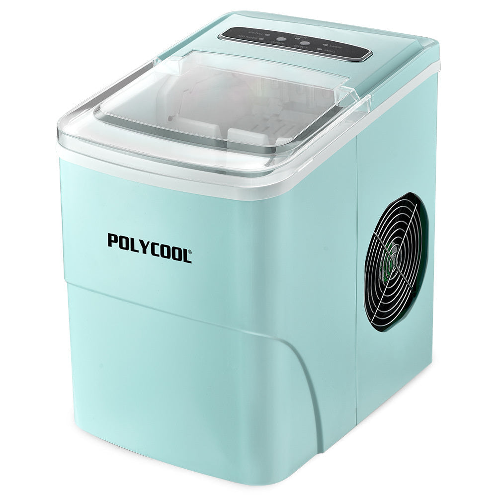 Polycool 2L Ice Cube Maker Machine Automatic With Control Panel Green