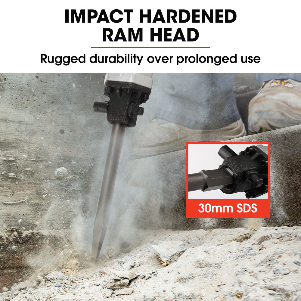 Baumr Ag Baumr-Ag 4 Stroke Petrol Jackhammer With 2 Chisels Carry Bag