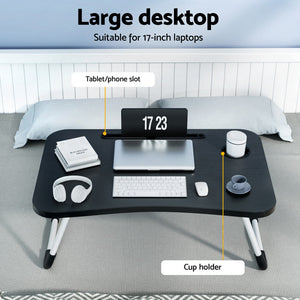 Laptop Desk Table Foldable Stand Tray Sofa Bed Portable Adjustable Desks