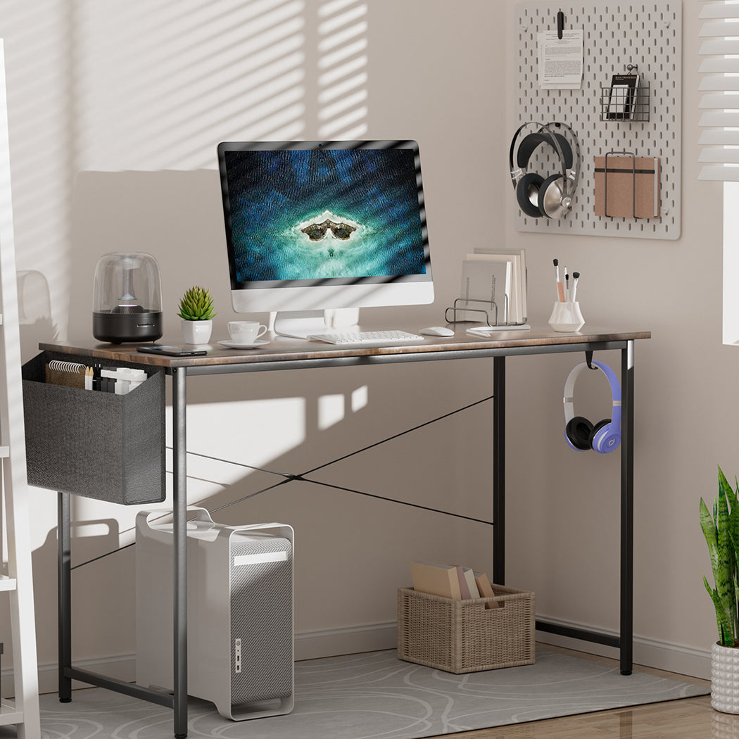Levede Computer Desk Study Table Storage 80Cm