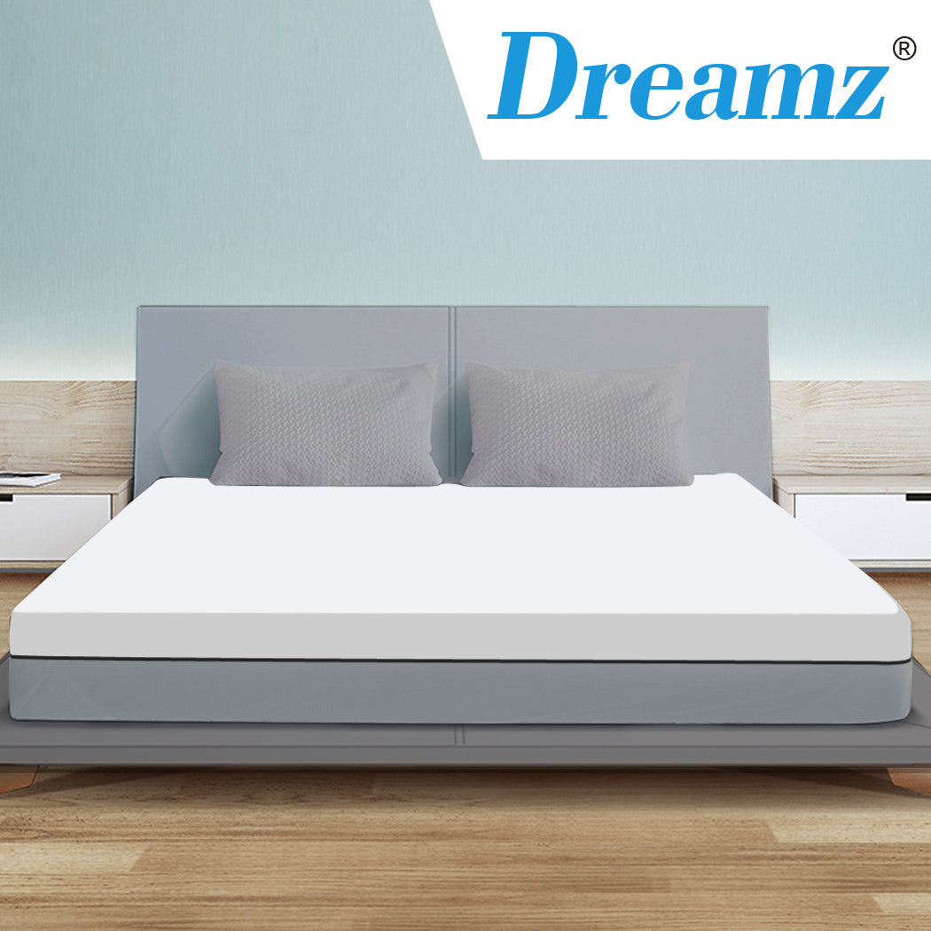 Dreamz 7Cm Memory Foam Bed Mattress King