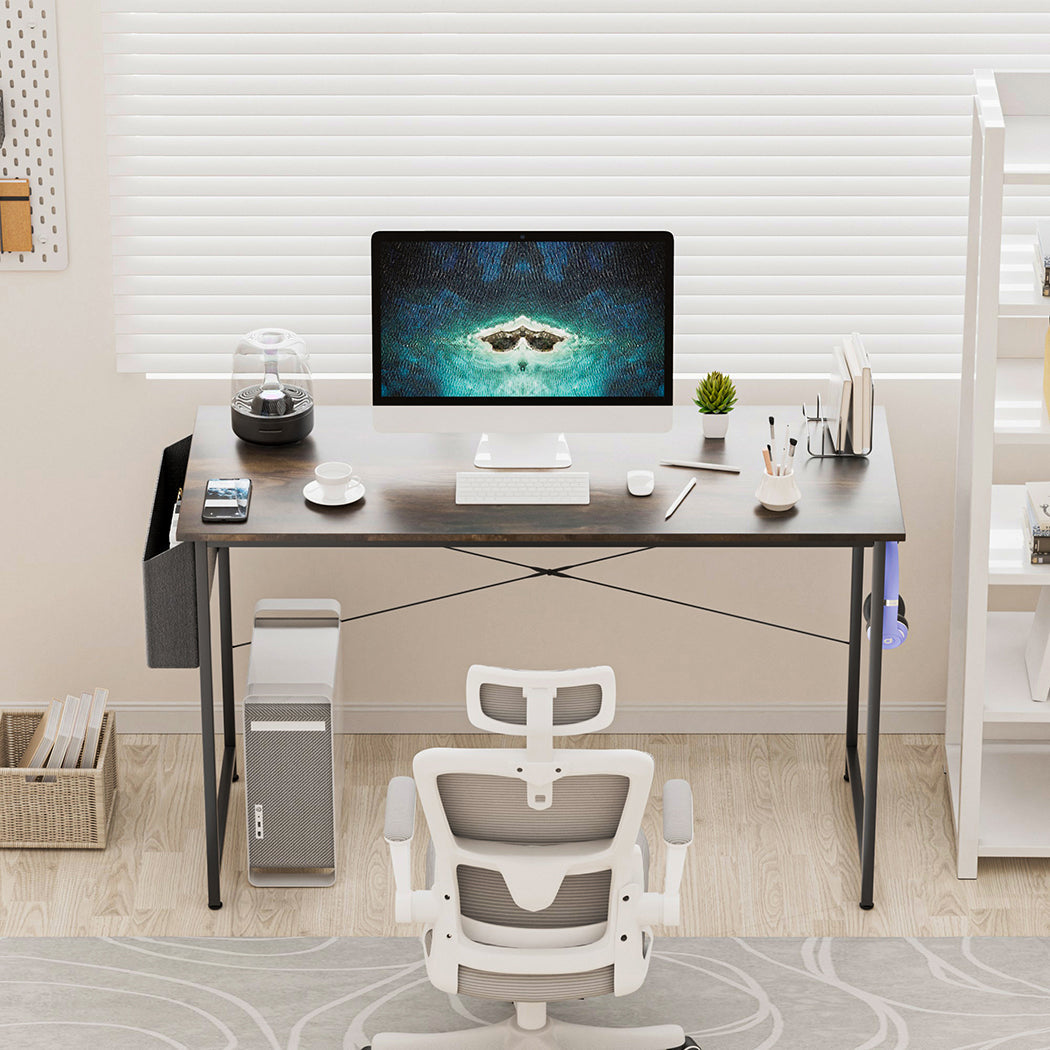 Levede Computer Desk Study Table Storage 80Cm