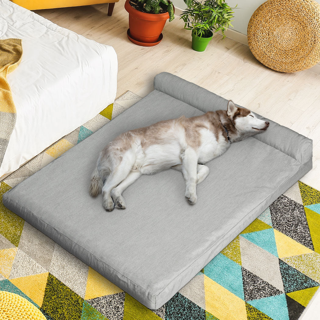 Pawz Pet Bed Chew Proof Memory Foam Xl Large