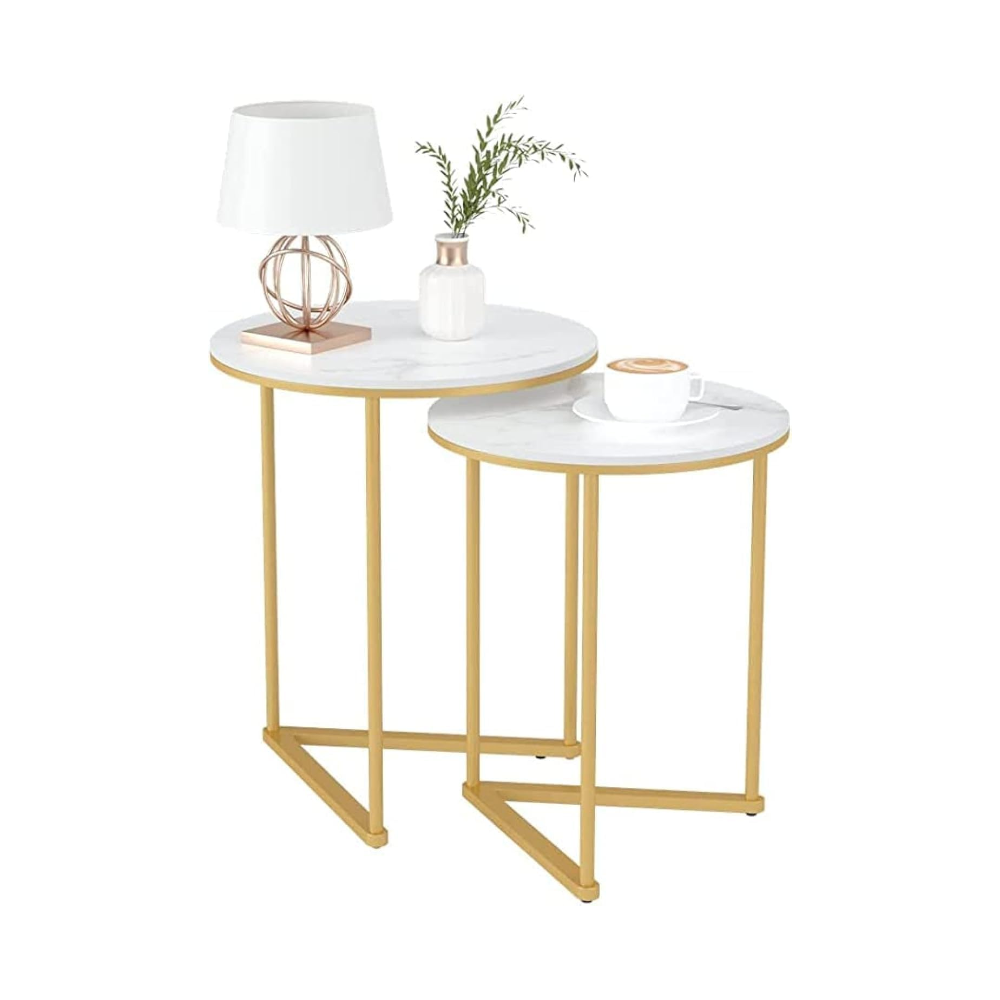 Modern Nesting Coffee Side Table Set