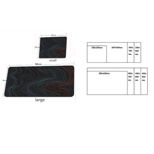 Mouse Pad Metal Black 1000X500x4mm Desk Gaming Laptop Mat Accessories