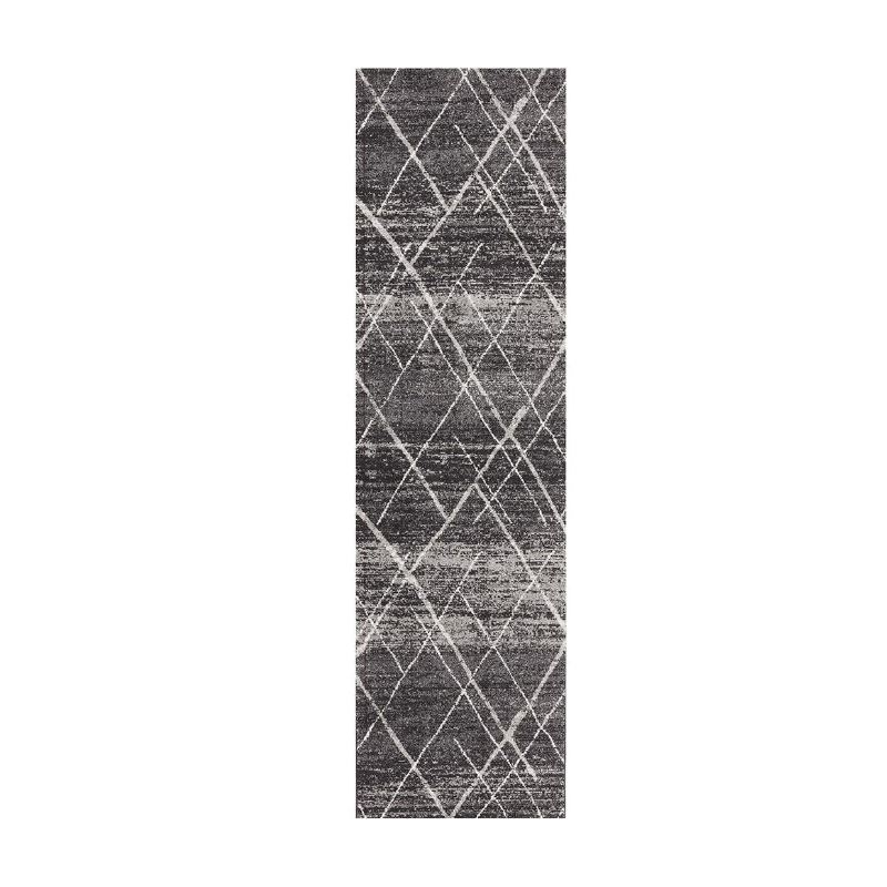 Rug Culture Oasis 452 Charcoal Runner By 300X80cm