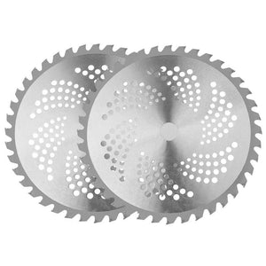 Mtm 2X Carbide Tipped 40 Tooth Brush Cutter Blade Whipper Snipper Brushcutter