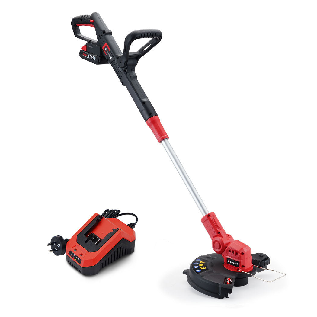 Baumr Ag Baumr-Ag Lt3 20V Sync Cordless Line Trimmer Whipper Snipper With Battery And Charger Kit