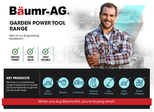 Baumr Ag Baumr-Ag Lt3 20V Sync Cordless Line Trimmer Whipper Snipper With Battery And Charger Kit