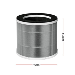 Devanti Replacement Filter Air Purifier Hepah11 Filters Carbon 3 Layer