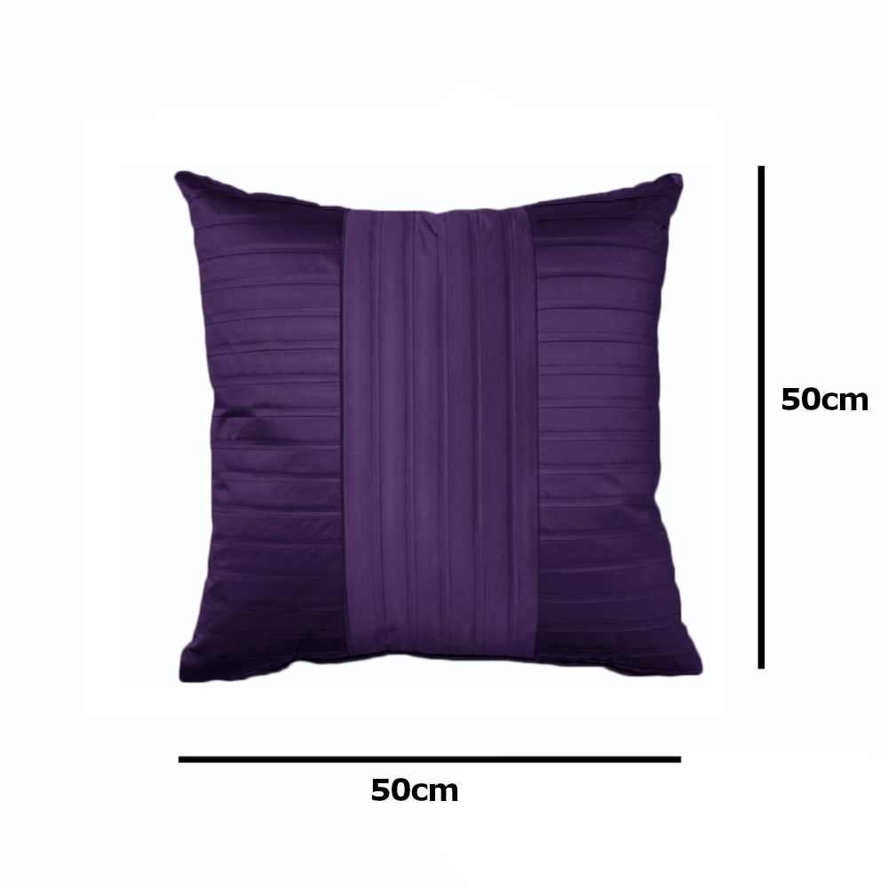 Rapee Morocco Stark Square Cushion Plum