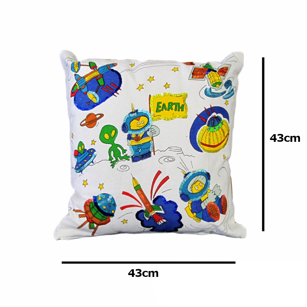 Rapee Spaceman 43X43 Cm Square Cushion