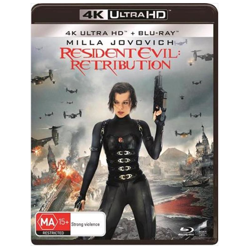 Resident Evil Retribution Limited Edition | Blu Ray + Uhd