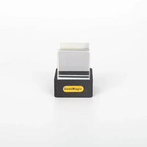 Geekmagic Giftv Crystal Cube Photo Display Holographic Desktop Smart Weather Station Digital Clock With Animations Album
