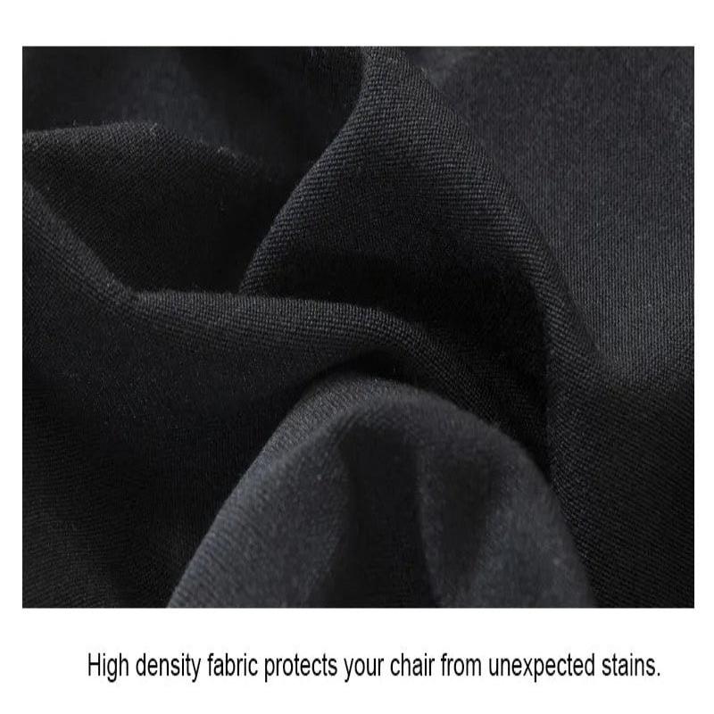 Chair Cover Beige Anti Dirt Waterproof Elastic Material For Dining Room Kitchen