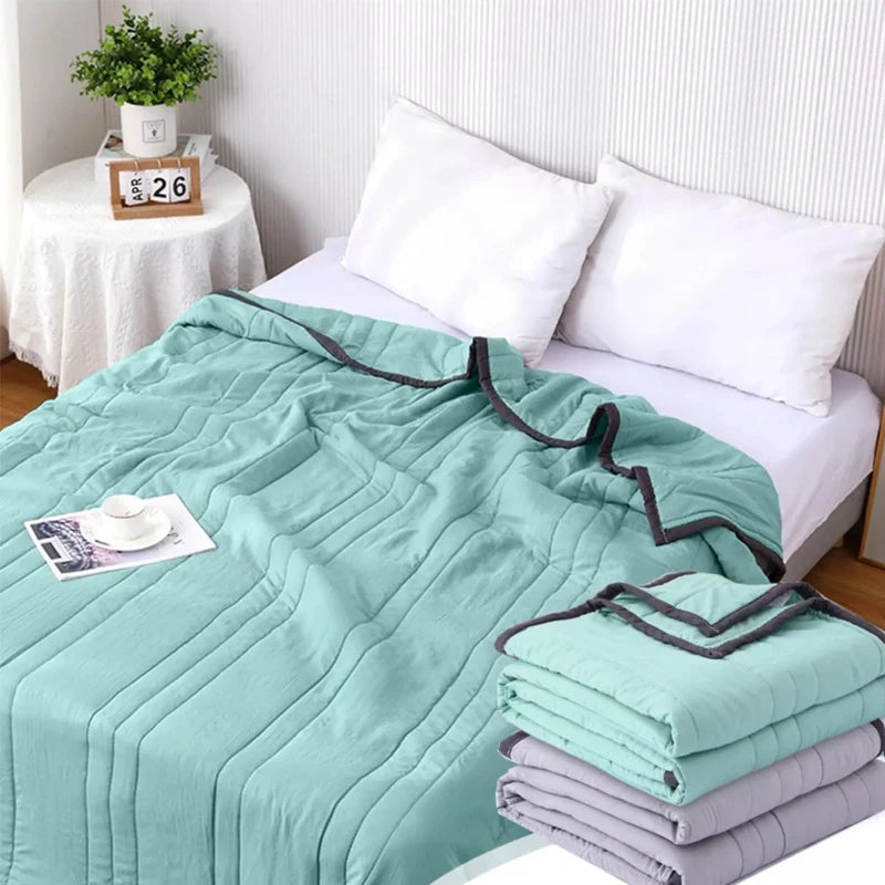 Summer Cooler Quilt For Children And Adults Thin Air Conditioned Soft Blanket