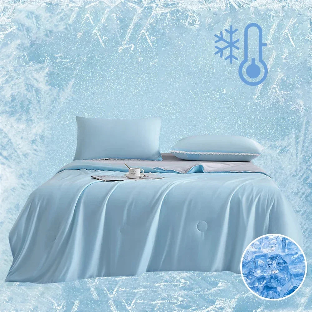 High Quality Cooling Blanket Smooth Air Condition Comforter Lightweight Summer Quilt
