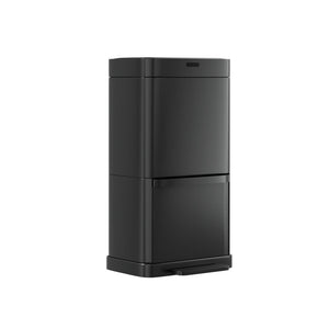 Devanti 70L Motion Sensor Bin Pedal Bins Automatic Black