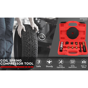 Sedy 10Pc Wheel Lock Removal Tool Kit Locking Nut Key Remover With Box