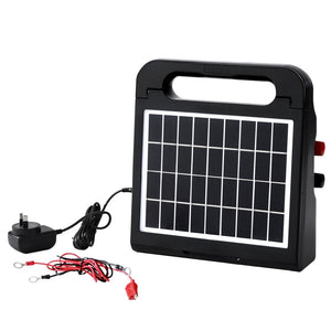 Giantz 2.5Km Electric Fence Energiser Solar Farm 0.15J