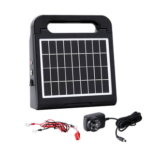Giantz 2.5Km Electric Fence Energiser Solar Farm 0.15J