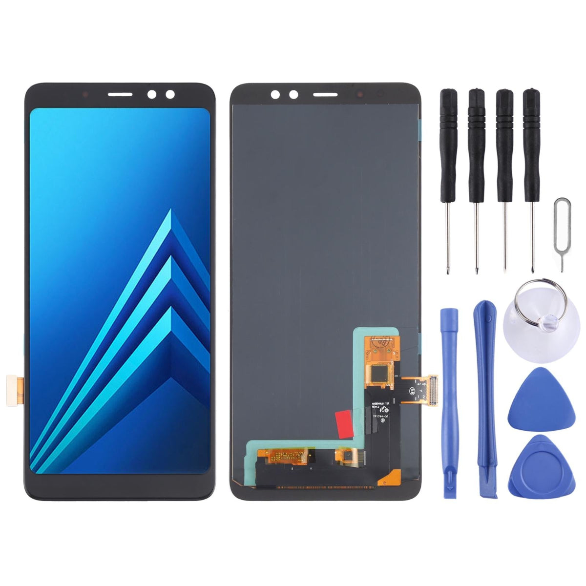 Full Assembly Oled Lcd Screen For Samsung Galaxy A8 2018 With Digitizer Replacement