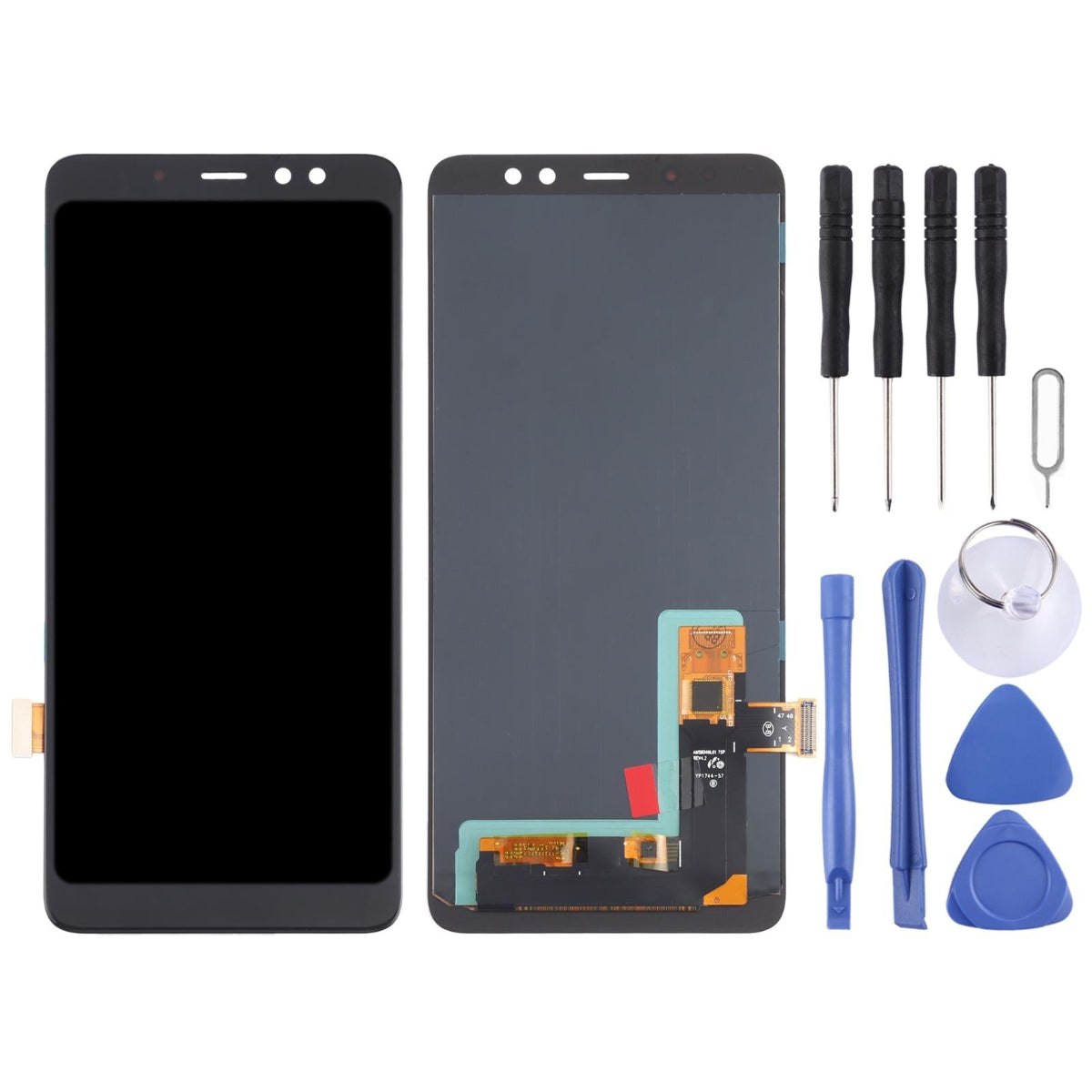 Full Assembly Oled Lcd Screen For Samsung Galaxy A8 2018 With Digitizer Replacement