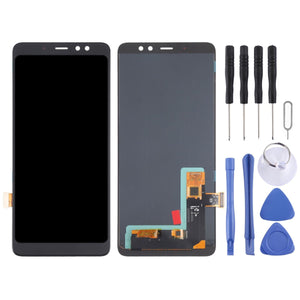 Full Assembly Oled Lcd Screen For Samsung Galaxy A8 2018 With Digitizer Replacement