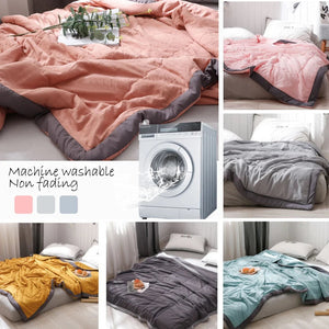 Summer Cooler Quilt For Children And Adults Thin Air Conditioned Soft Blanket