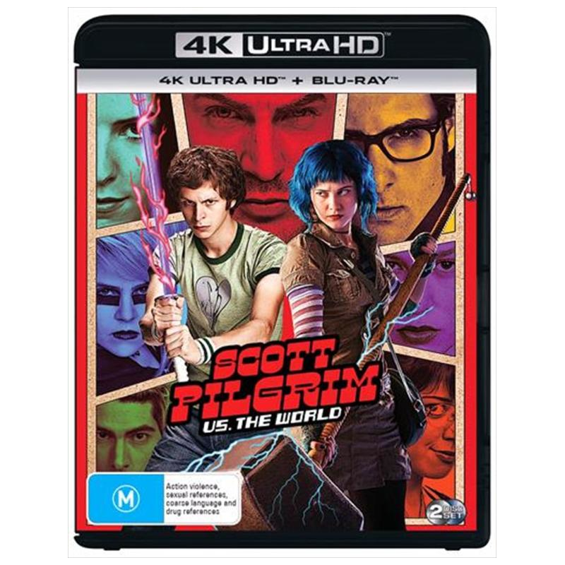 Universal Sony Pictures Scott Pilgrim Vs The World | Blu Ray + Uhd