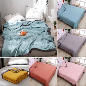 Summer Cooler Quilt For Children And Adults Thin Air Conditioned Soft Blanket