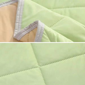 Summer Cooling Blankets Three Layers Throw Quilt For Air Conditioner Use

<