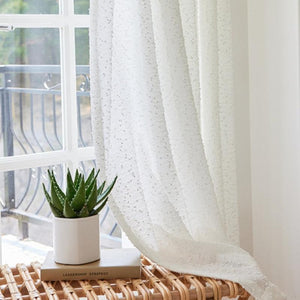 400Cm White Curtains Modern Luxury Retro Style Texture For Garden Decor