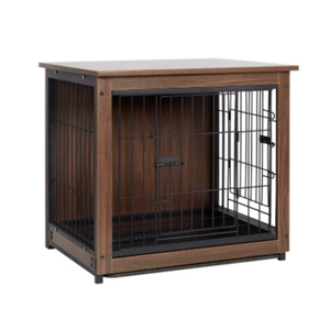 Stylish High End Wooden Dog Crate Table Kennel