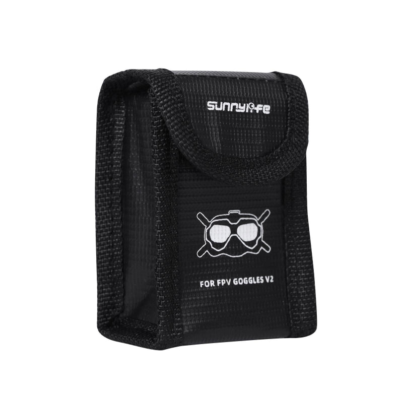 Dji Fpv Battery Explosion Proof Bag For Glasses And Drone Batteries