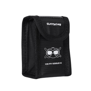 Dji Fpv Battery Explosion Proof Bag For Glasses And Drone Batteries