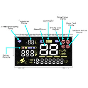 Kugoo S1 S2 S3 Electric Scooter Main Control Board With Led Display Unit