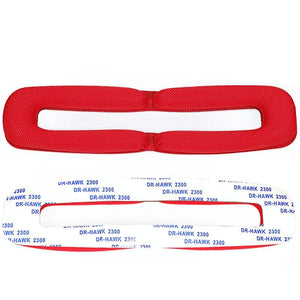 2 Pack Red Headband Covers For Sennheiser Gsp Series Headphones Replacement