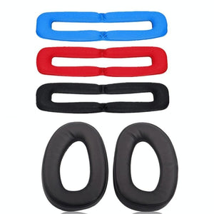 2 Pack Red Headband Covers For Sennheiser Gsp Series Headphones Replacement